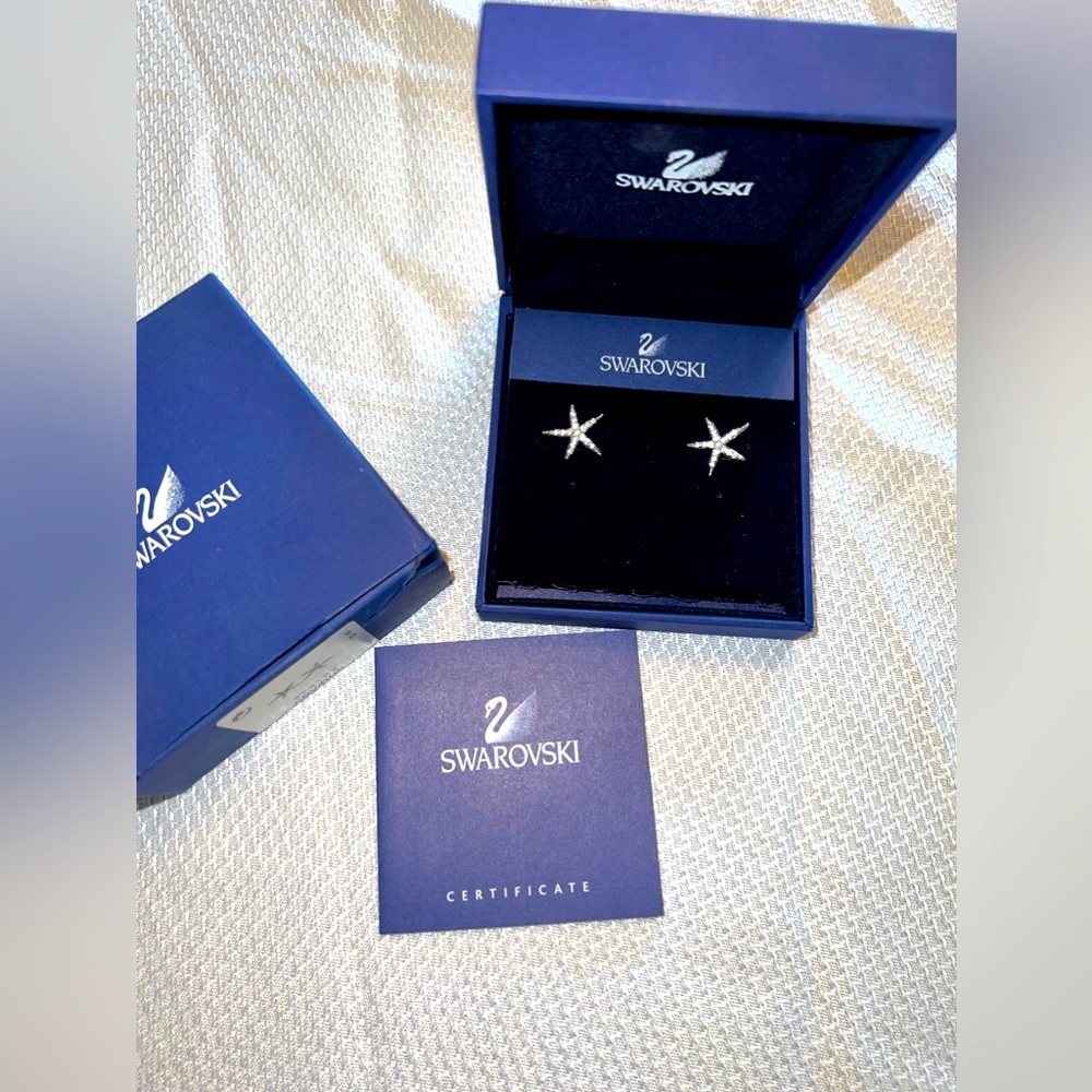 COPY - Swarovski Starfish earrings